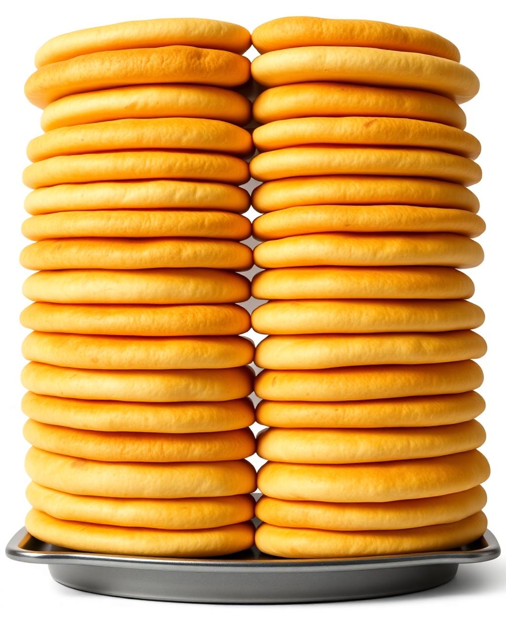 Stack of melon pan