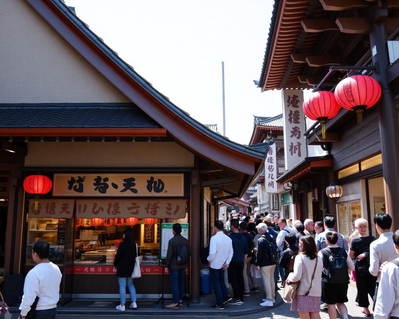 Storefront beside Senso-ji